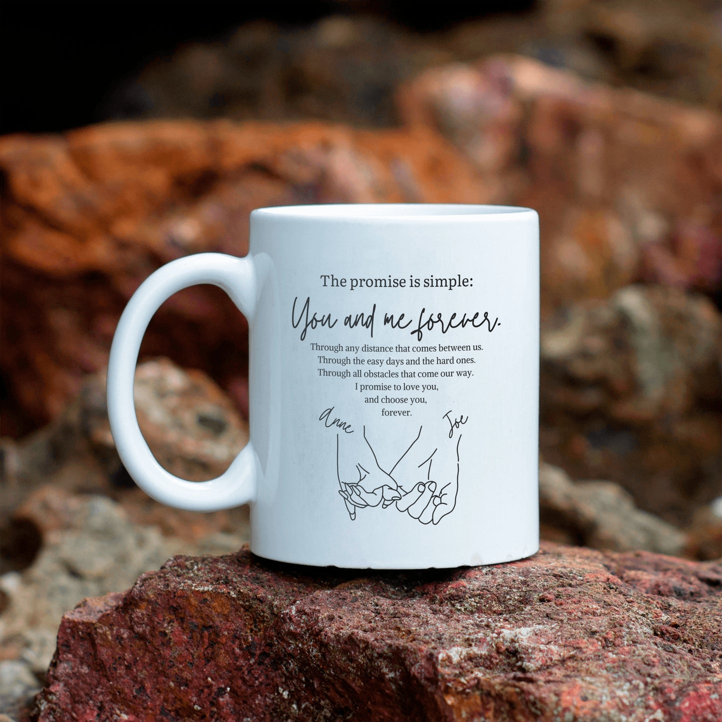 Personalized Pinky Promise Mug