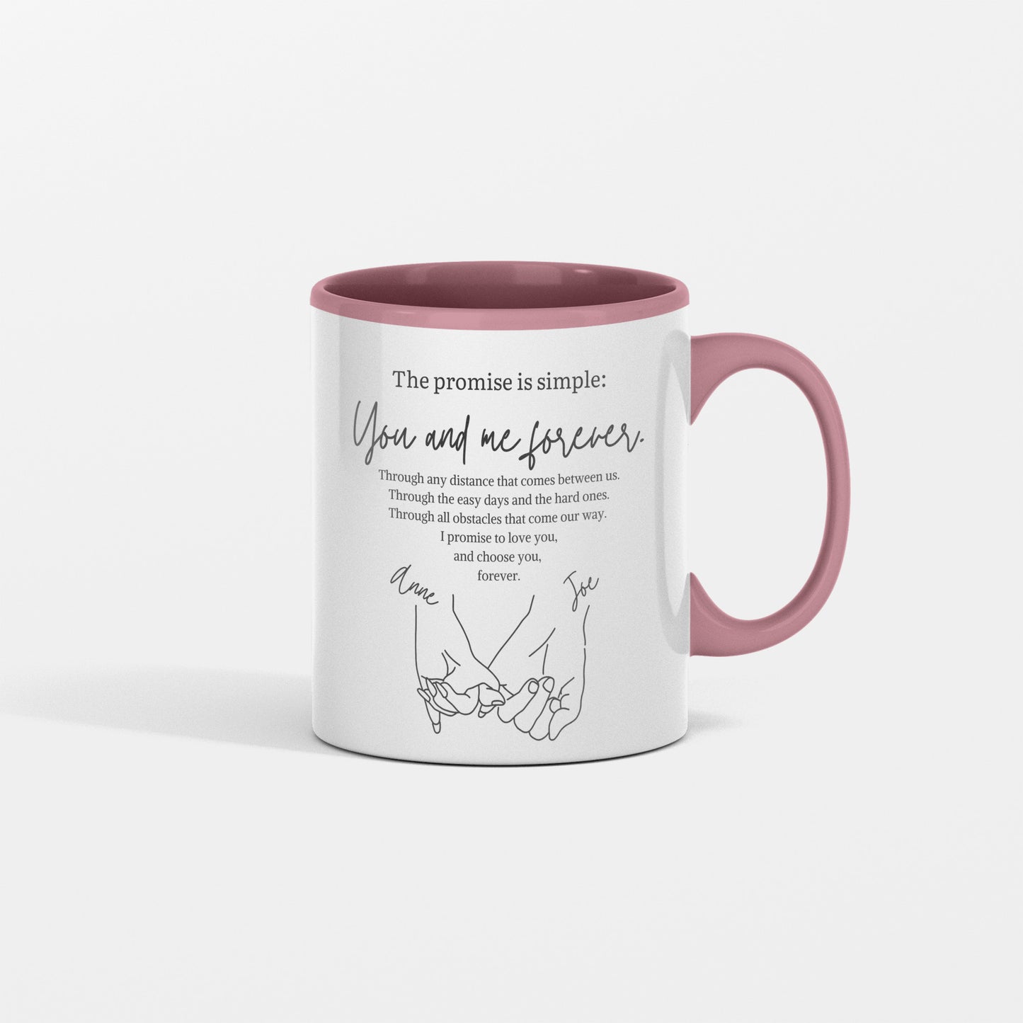 Personalized Pinky Promise Mug