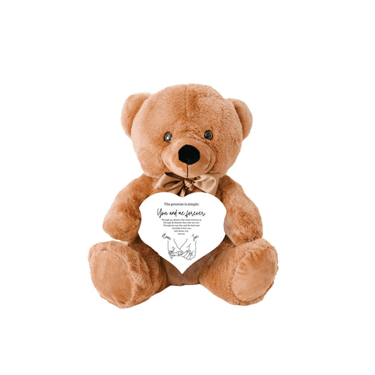 Custom Pinky Promise Teddy Bear